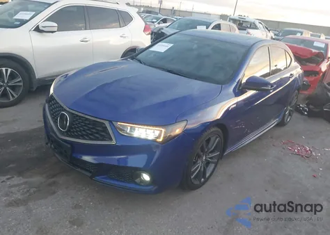 2019 Acura Tlx Tech A-Spec Pkgs from USA, damaged, VIN 19UUB2F6XKA000198